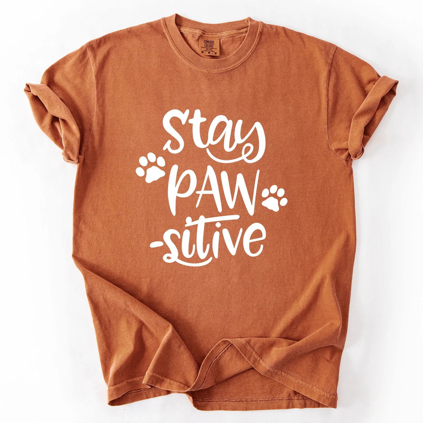 Stay Pawsitive T-Shirt