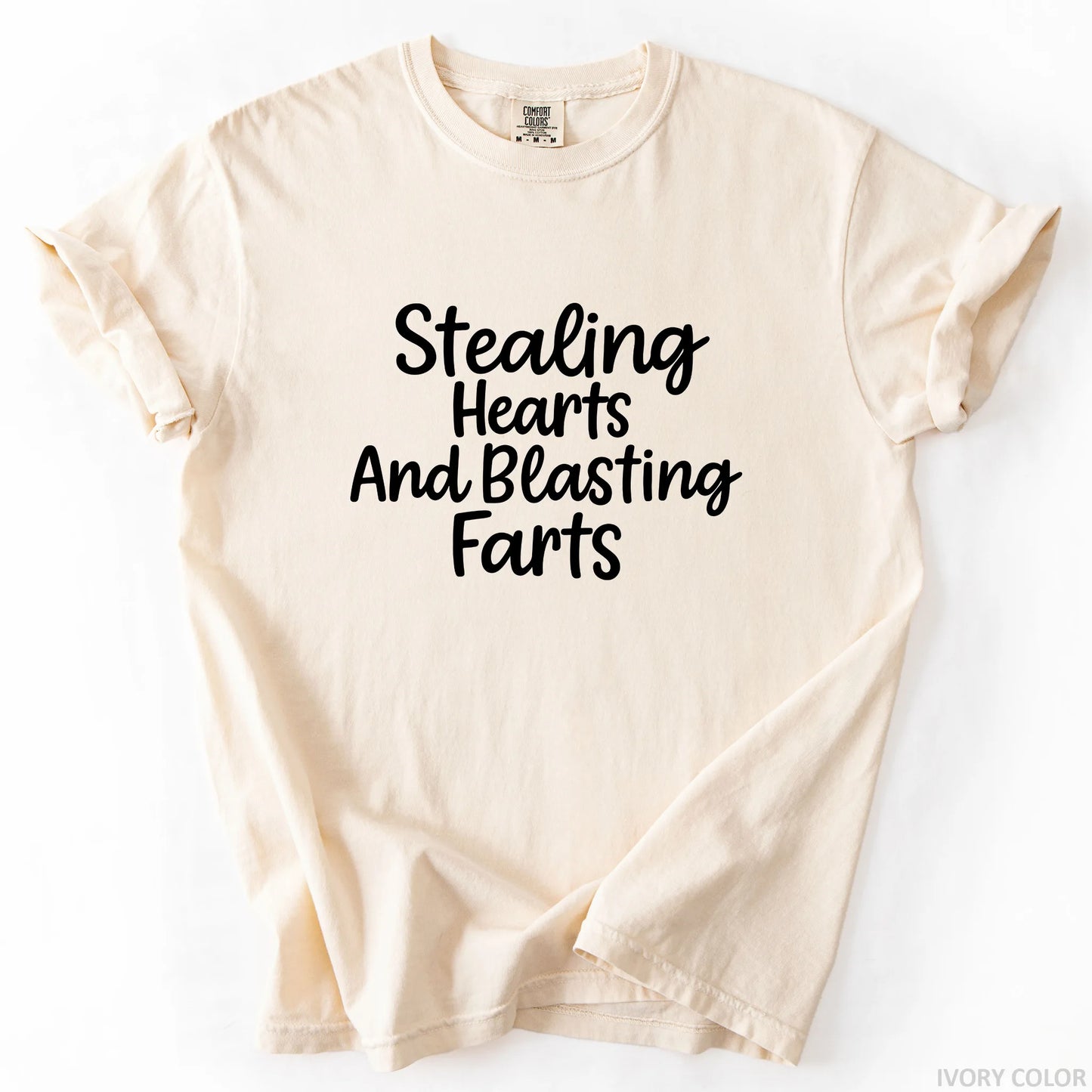 Stealing Hearts And Blasting Farts T-Shirt