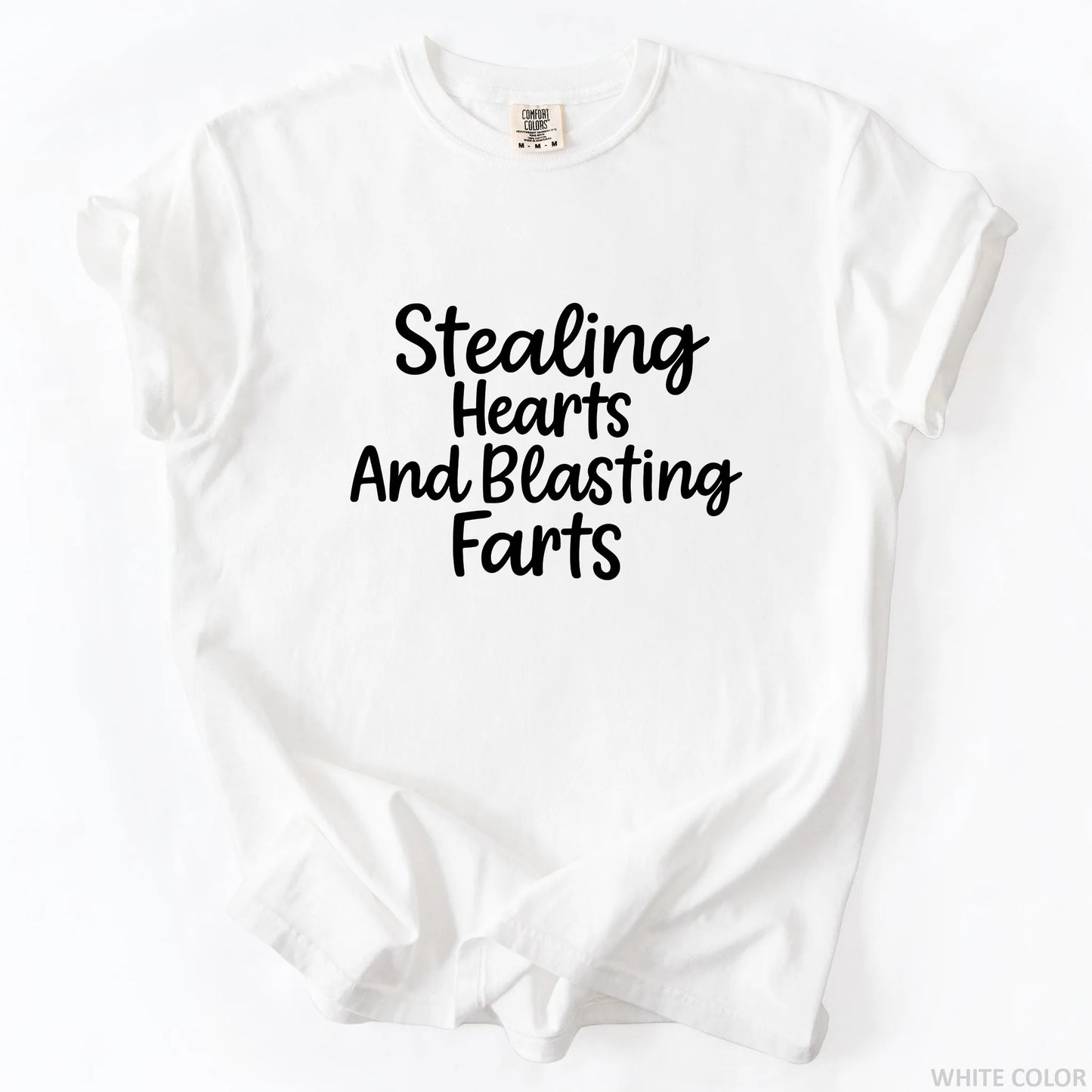 Stealing Hearts And Blasting Farts T-Shirt