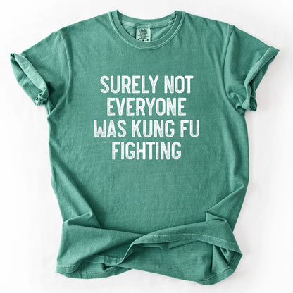 Surely Not Everyone Was Kung Fu Fighting T-Shirt