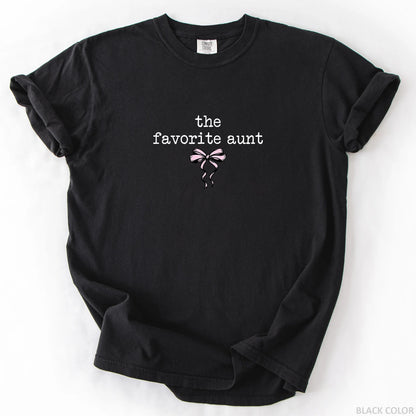 The Favorite Aunt T-Shirt
