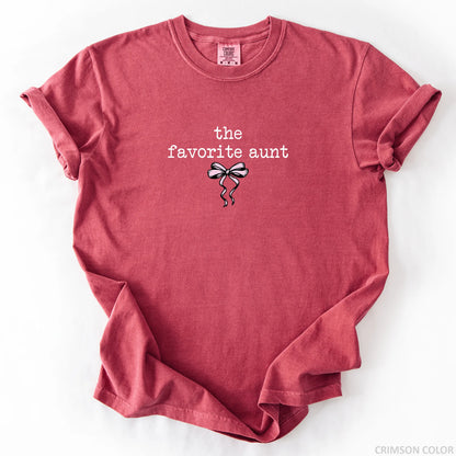 The Favorite Aunt T-Shirt