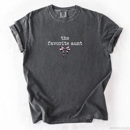 The Favorite Aunt T-Shirt