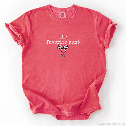 The Favorite Aunt T-Shirt