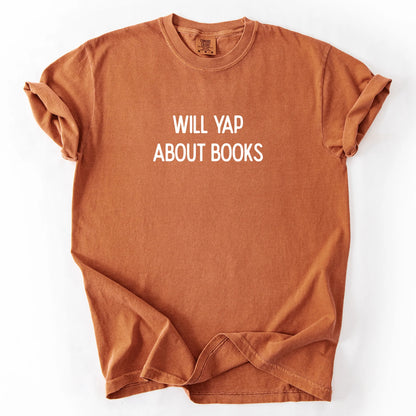 Will Yap About Books T-Shirt