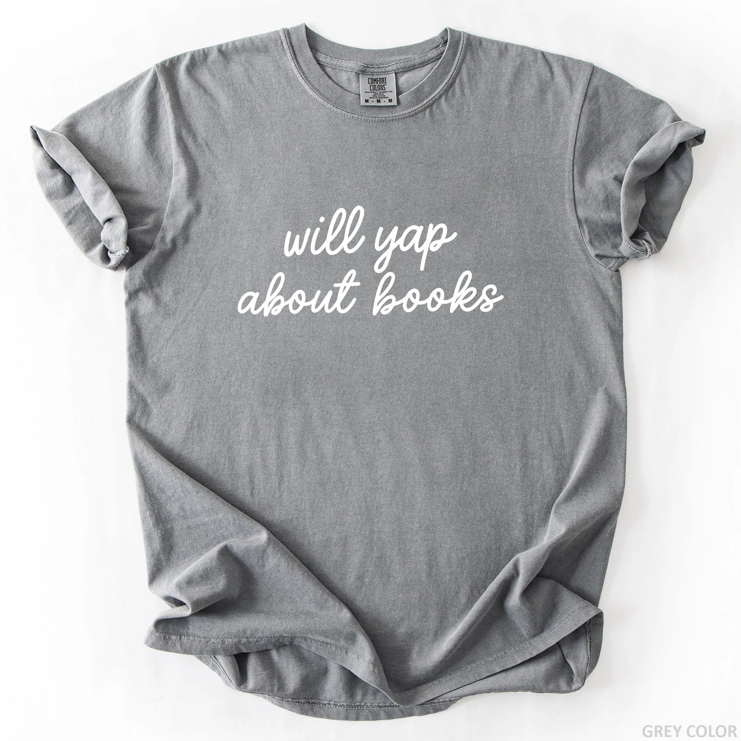 Will Yap About Books T-Shirt