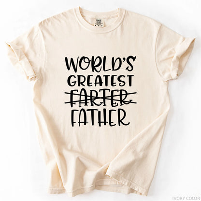 World's Greatest Farter Father T-Shirt