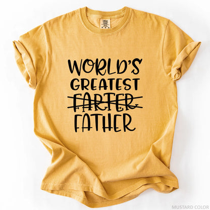 World's Greatest Farter Father T-Shirt