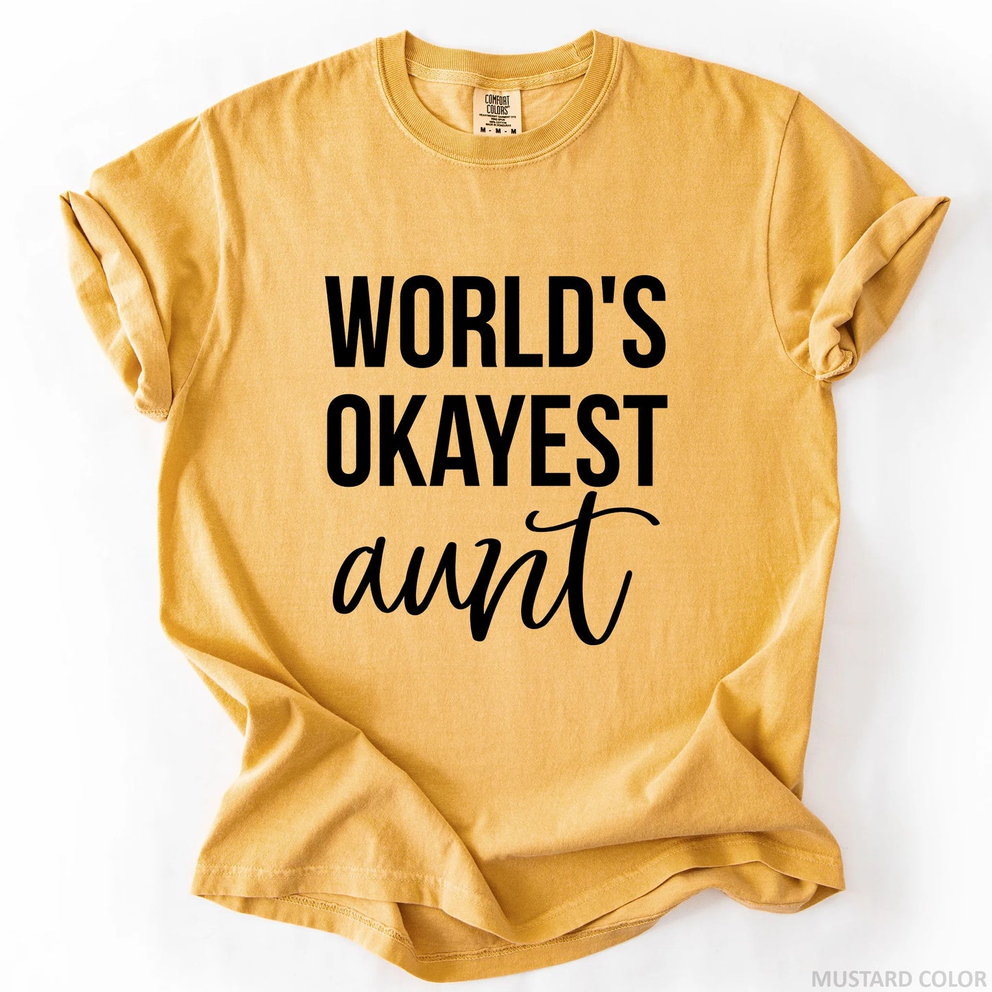 World's Okayest Aunt T-Shirt