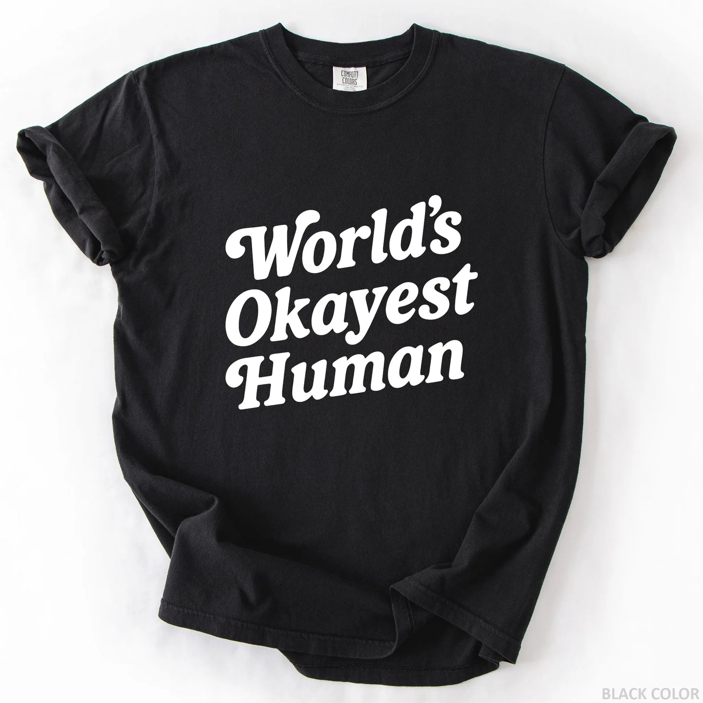 World's Okayest Human T-Shirt