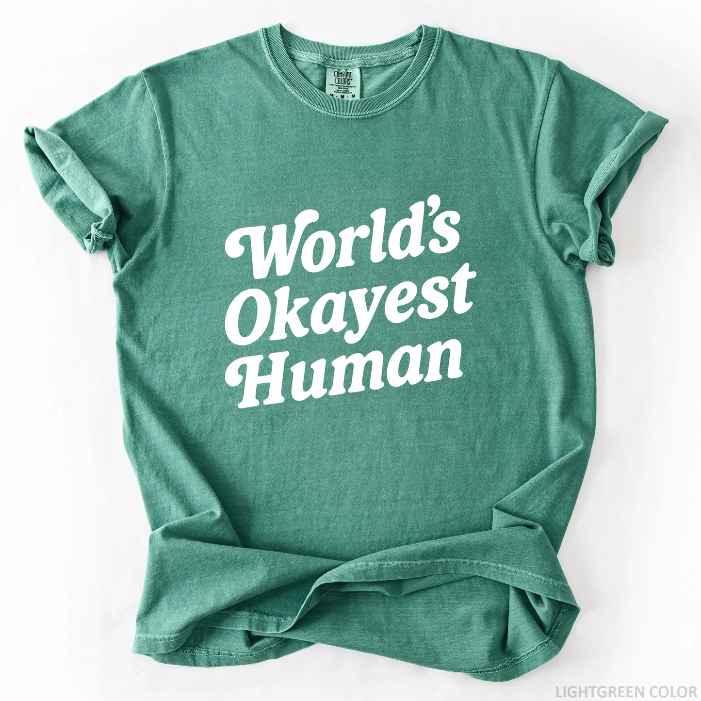 World's Okayest Human T-Shirt