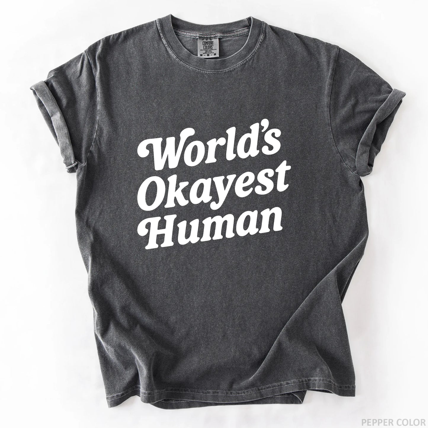World's Okayest Human T-Shirt
