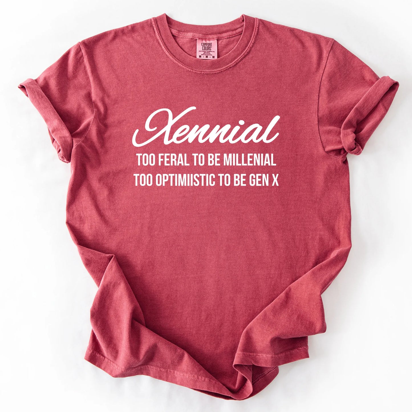 Xennial Too Feral To Be Millenial T-Shirt