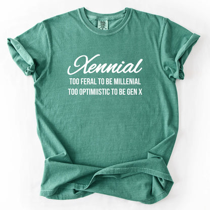Xennial Too Feral To Be Millenial T-Shirt