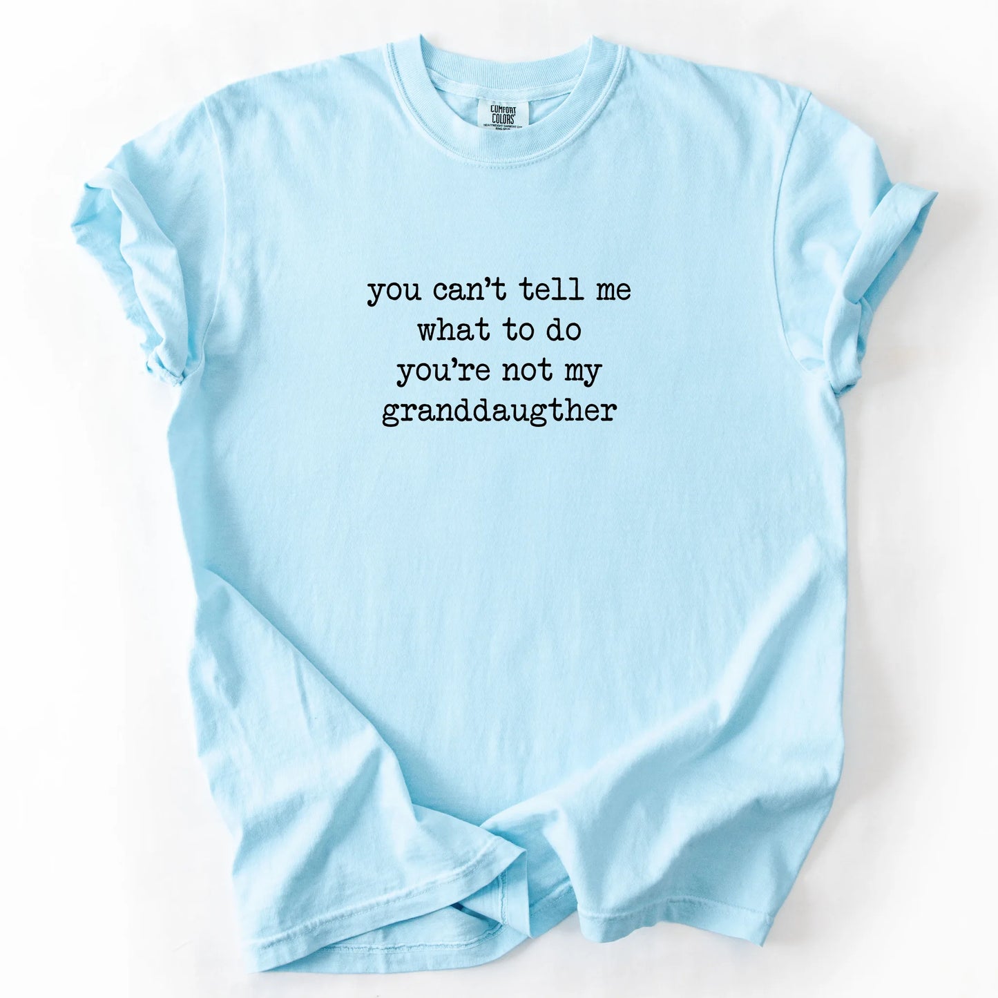 You Can't Tell Me What To Do You're Not My Granddaughter T-Shirt